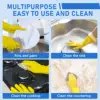 10Pcs Wire Dishwashing Rags, Double-Layer Steel Wire Cleaning Cloth, Non-Scratch Steel Wool Scrubber Cleaning Pads for Kitchen 6