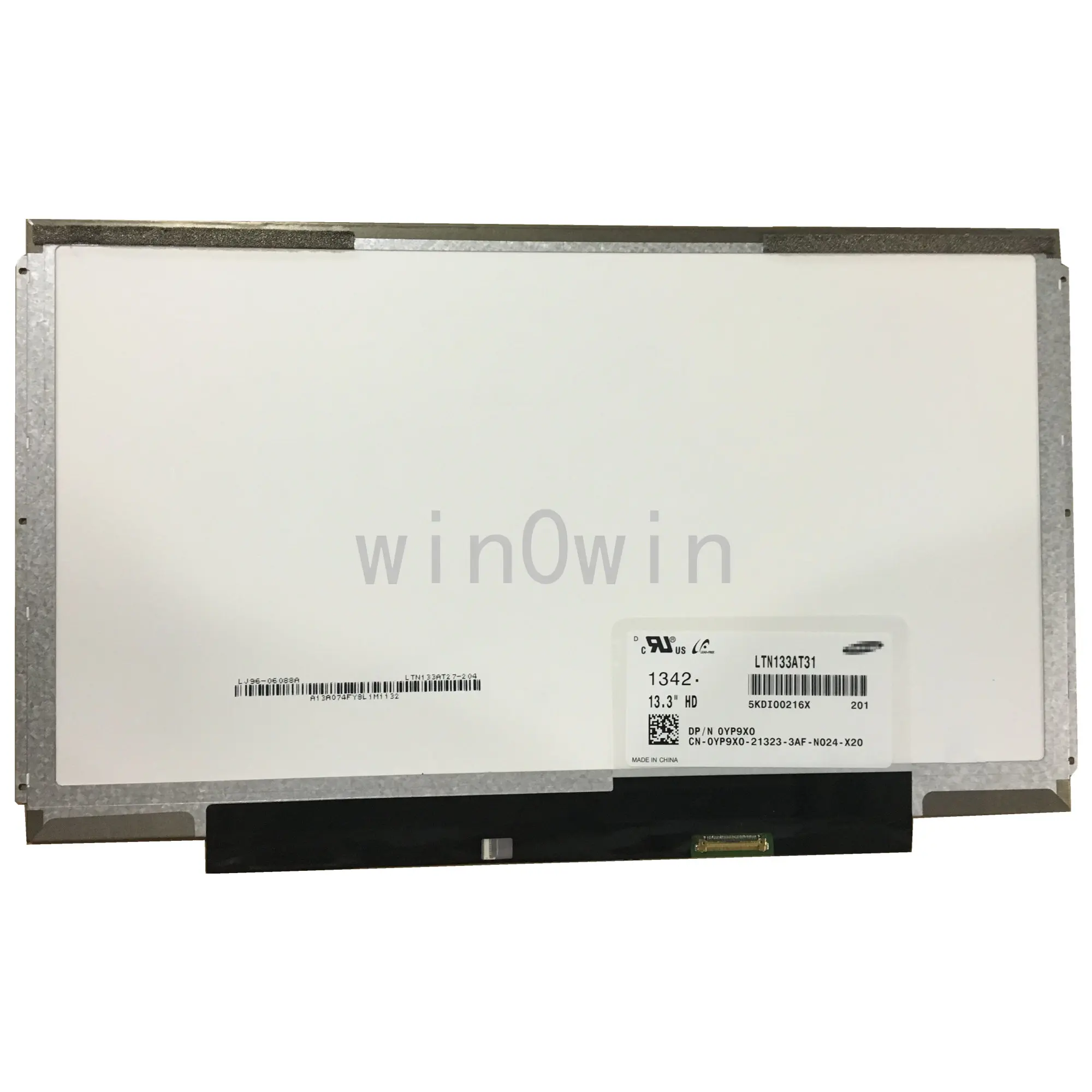 

LTN133AT31 fit HB133WX1-201 N133BGE-E31 B133XTN02.1 13.3" 30pin 1366x768 LED EDP interface (30pin) Slim Laptop LCD Screen NEW