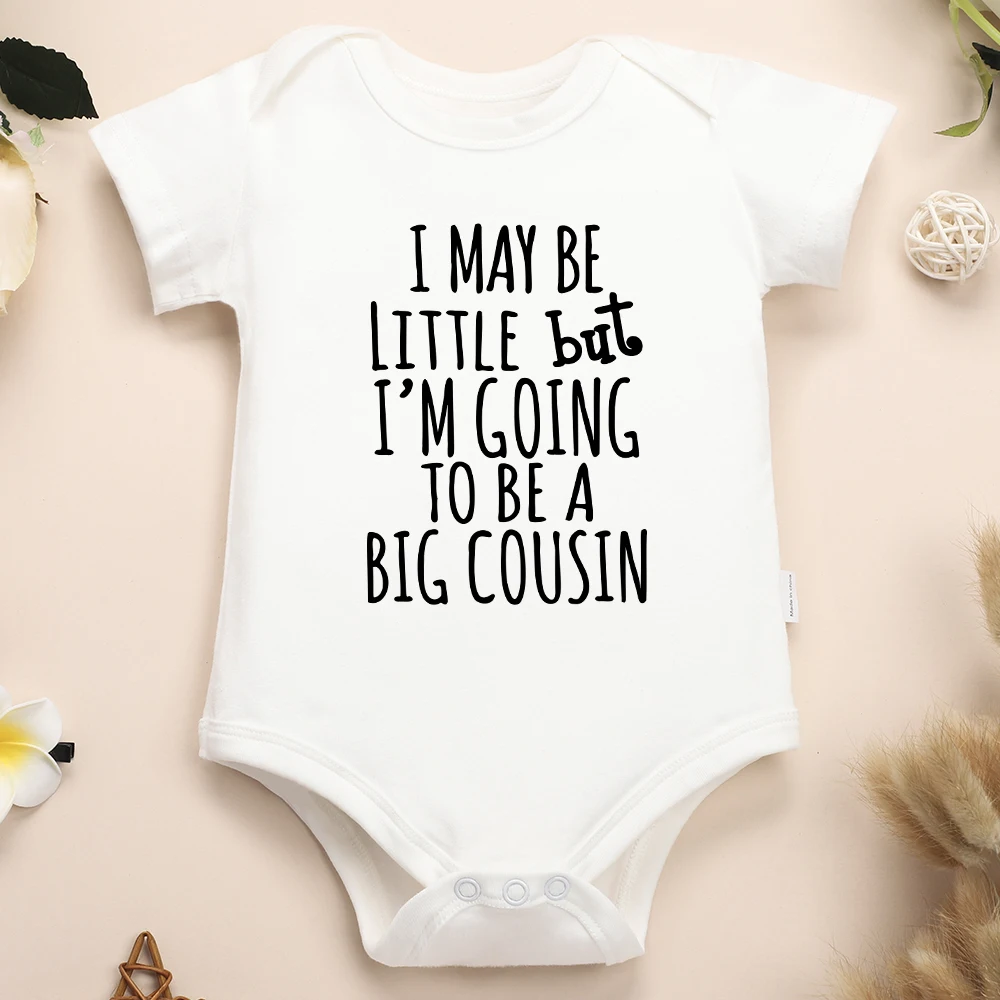 

Funny Newborn Clothes Pregnancy Announcement Baby Boy Girl Onesies Cotton Cozy Soft Skin -friendly Infant Outfits Fine Gift