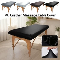 Housse de protection pour Table de Massage en cuir PU, imperméable, essuyable, pour lit de Massage, feuille de remplacement pour Salon de Spa et soins infirmiers 2