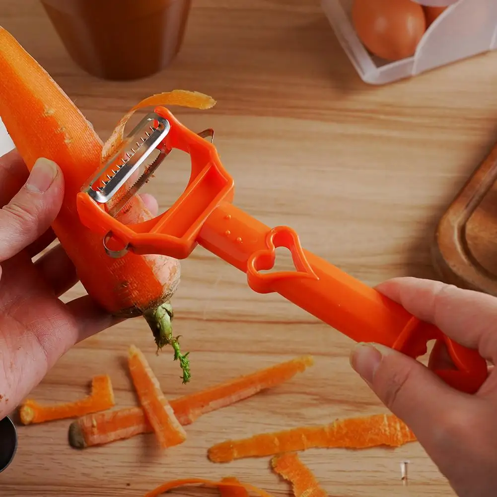 Description Picture 5 of itemPeeler Multi Peeler Kit Fruit and Vegetable Peeler Home Multi Fruit Peeler for Kitchen Julienne Strips for Potato Orange Lemon