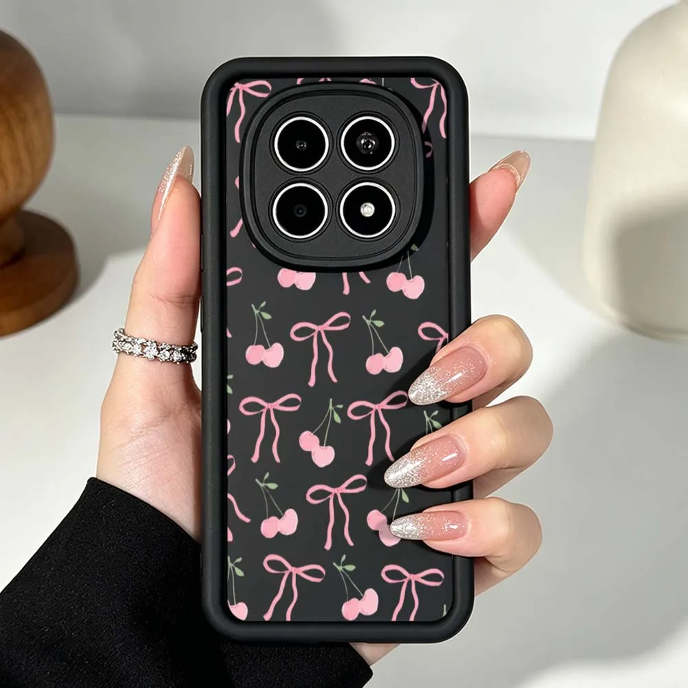 Elegant Cherry Pattern Ladder Phone Case Cover