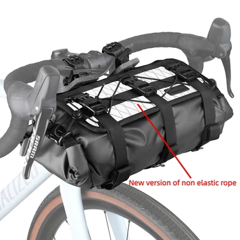 Borsa anteriore per bicicletta Rhinowalk Borsa da manubrio per bici impermeabile 8L-13L Borsa da bici facile da trasportare
