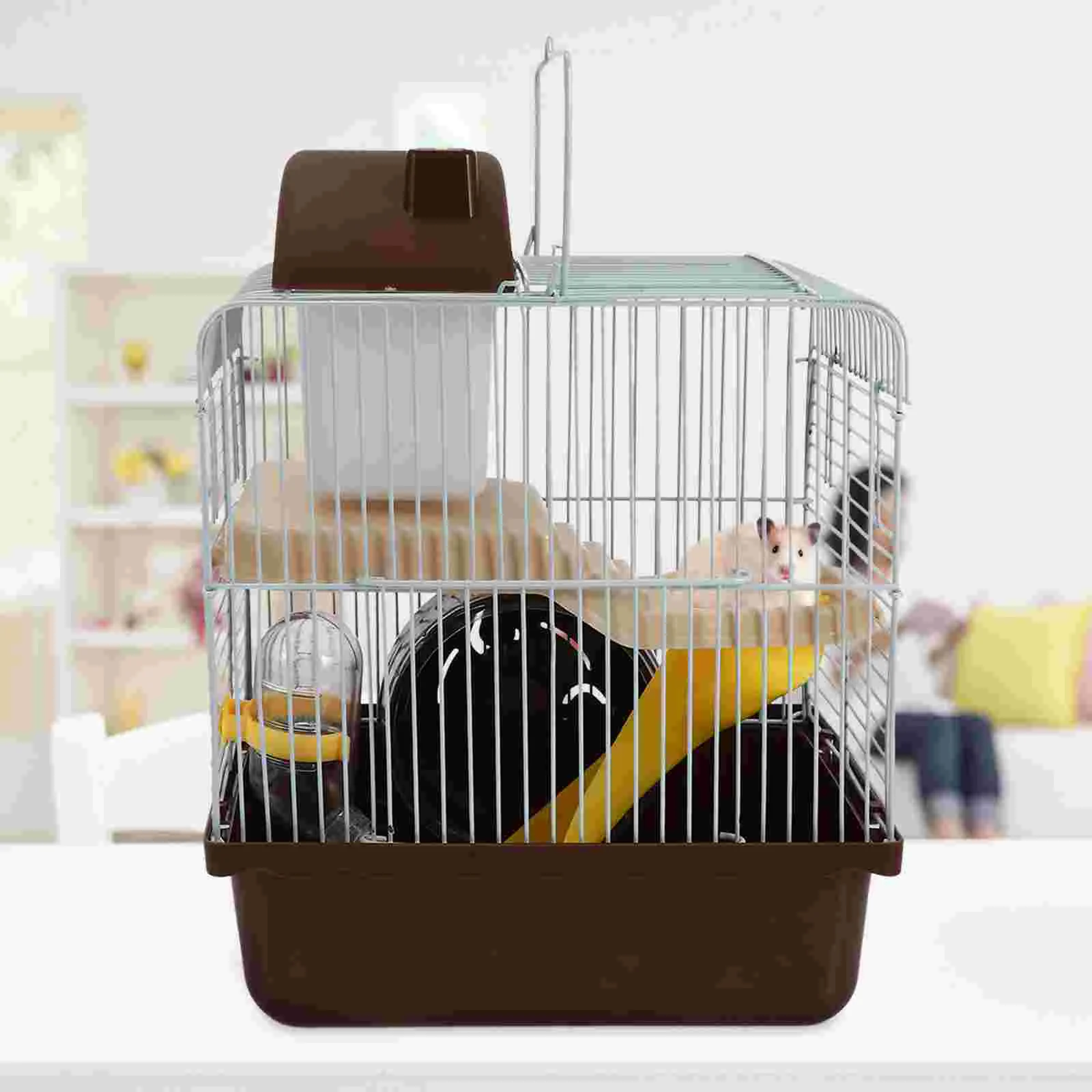 

Hamster Cage Pet House Small Animal Hideout Large Playpen Nest Mouse Hut Plastic Activity Travel Sports