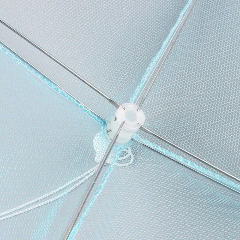 Foldable Food Mesh Covers Anti Fly Mosquito Net Cover Umbrella Picnic Protect Dish Mesh Kitchen Accessories 1 Pc