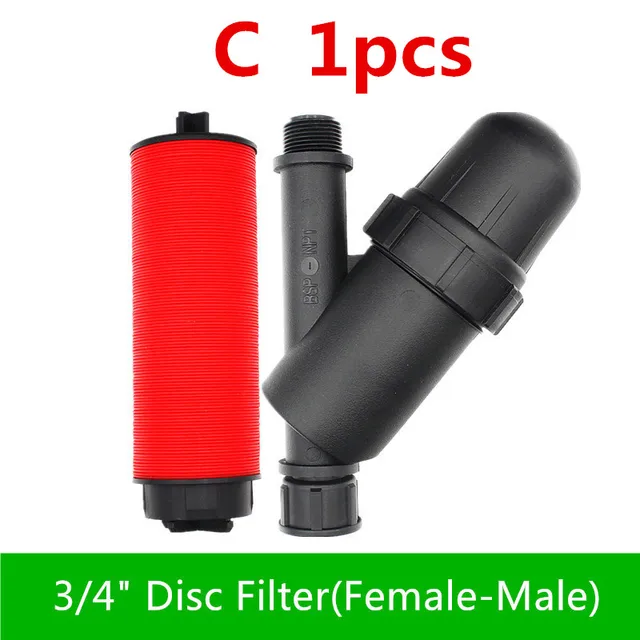 3/4 "1" Tárcsa Szűrő 120Mesh Kerti Öntözés Fémhálózat Képernyő Permetező Kertészet Csepegtető Öntözőszerszámok - Image 6