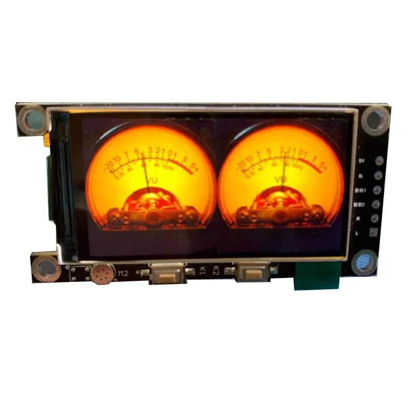 Amplificador de Potência do Tubo Dlhifi Dac Controle de Voz Espectro Analógico Medidor vu Display Lcd Indicador de Nível Áudio Módulo Relógio Modos - Image 4