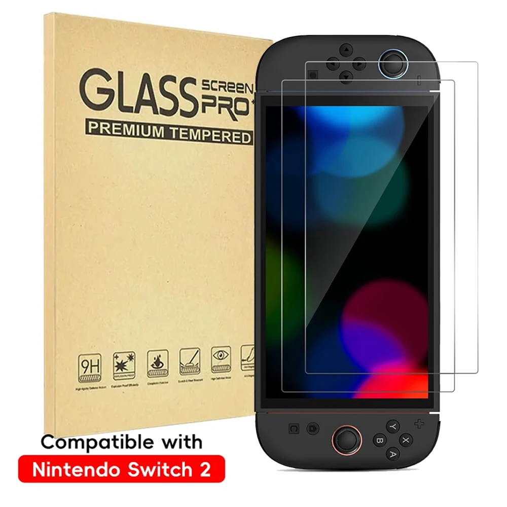Screen Protector with Auto Alignment for Nintendo Switch 2