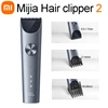 Xiaomi Mijia Hair Clipper 2 Household Wireless Trimmer Cutting Barber IPX7 Titanium Alloy Blade Men Sideburns Electric Shaver 1