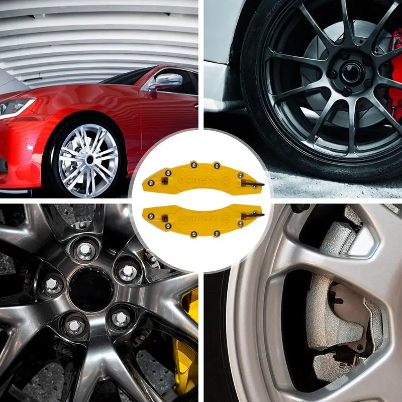 Car Disc Brake Caliper Covers Wheel Hub Brake Cover Universal Car Decoration Disc Caliper Covers Wheel Hub Cover