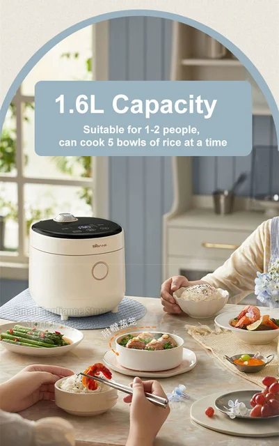 Smart rice cooker rice cooker household 4L appointment craftsman copper  shaped kettle liner fast rice cooker