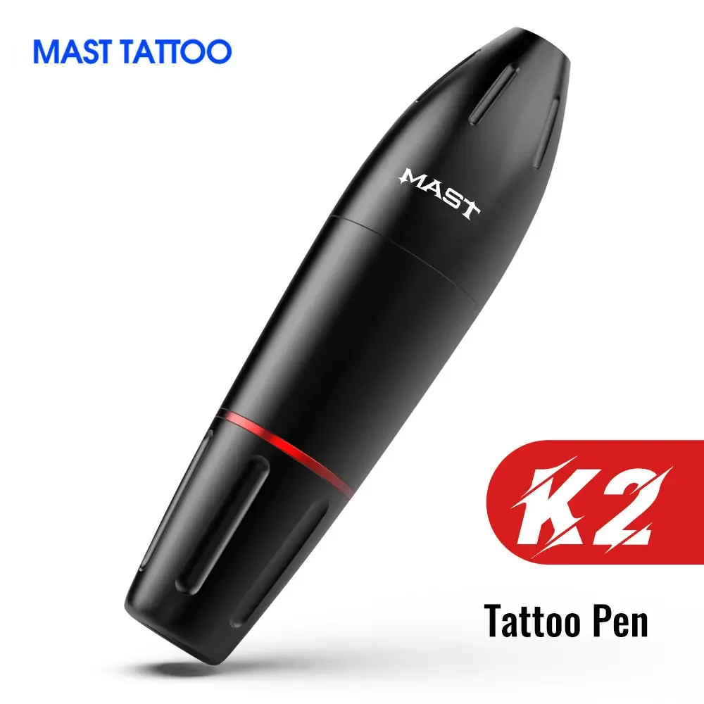 Mast Tattoo K2, pluma rotativa de tatuaje, maquillaje profesional, máquina permanente, suministros de estudio