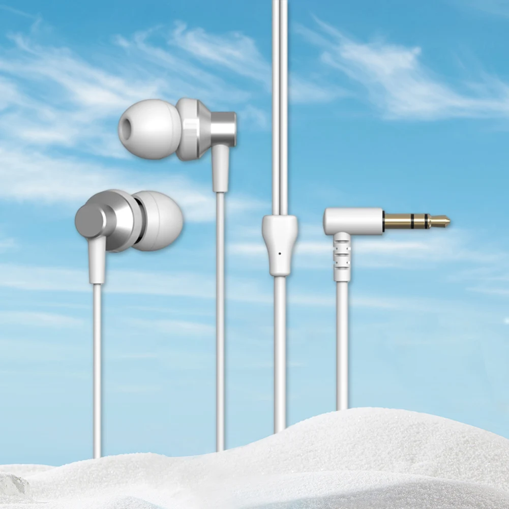 In-Ear Earphones Comfortable Noise Isolating Earphones Immersive Sound Earbuds Earphones 3.5mm AUX for Meta Quest 3 VR Headset