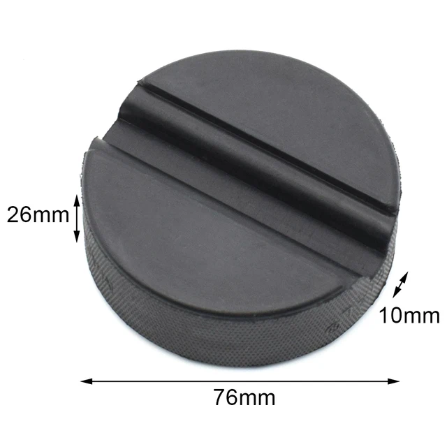 For VW SEAT SKODA AUDI Floor Slotted Car Rubber Jack Pad Frame Protector Adapter Jacking Tool Pinch Weld Side Lifting Disk Guard 3