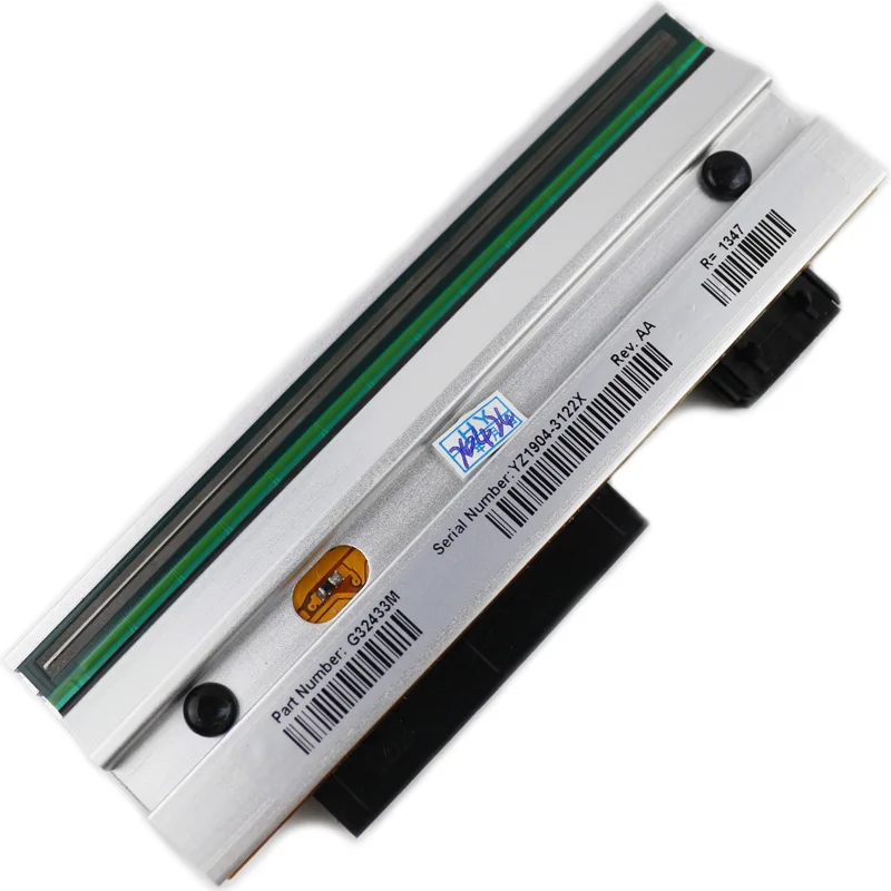Zebra 105SL 300dpi 바코드 라벨 프린터 헤드용 새 A+ 품질 열전사 프린트 헤드 G32433M, 90일 보증