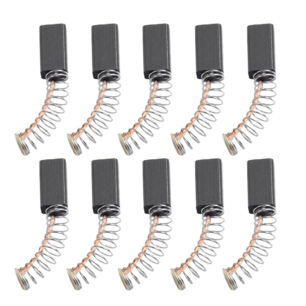 

10Pcs Carbon Brushes - Replacement Spare Parts For Electric Grinders & Rotary Tools - Durable & Wear-Resistant