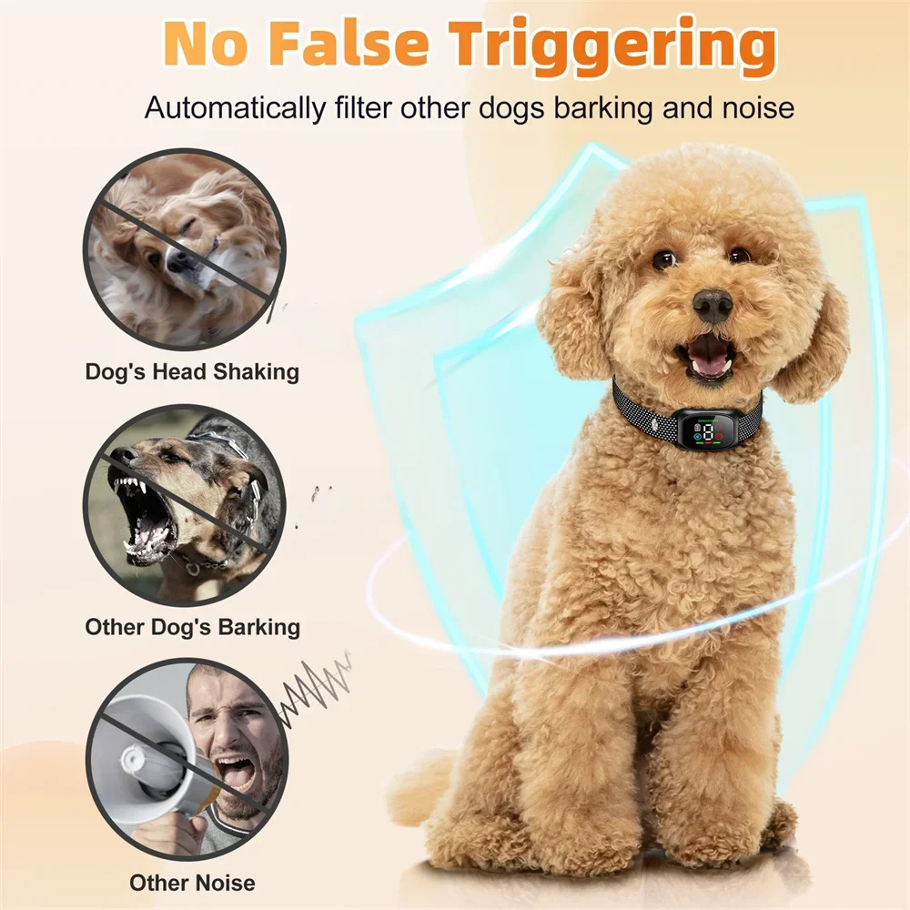 ​Rechargeable Anti Bark Dog Collar 4