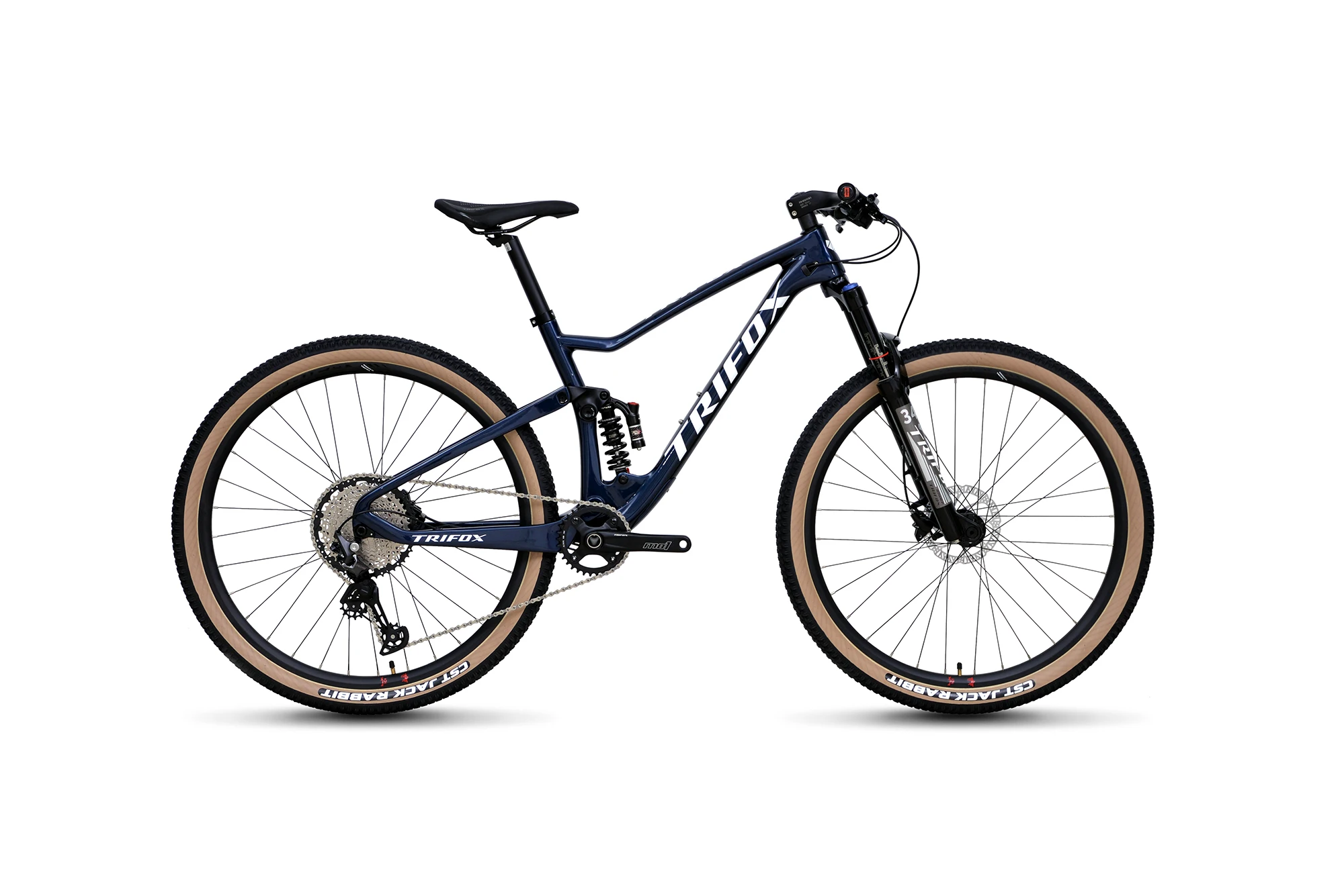 TRIFOX official store carbon mountain bike full suspension
