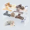360-Degree Rotating Claw Clip Holder Acrylic Claw Clip Holder Transparent Hair Pins Display Stand Fashion Claw Clip Organizer 1