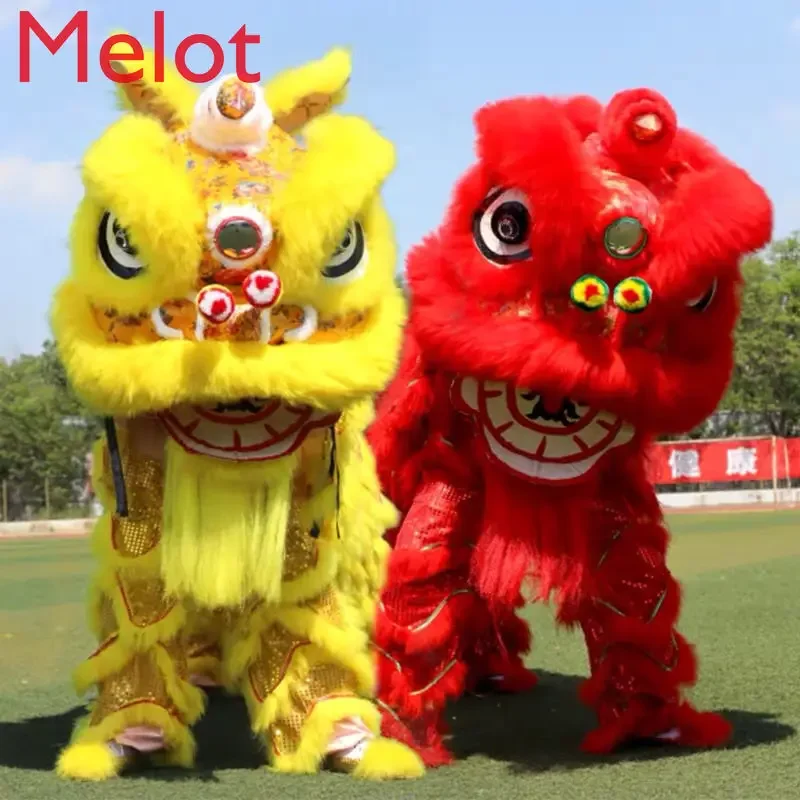 Dragon and Lion Dance Props Complete Set Lion Dance Supplies Adult Full Set