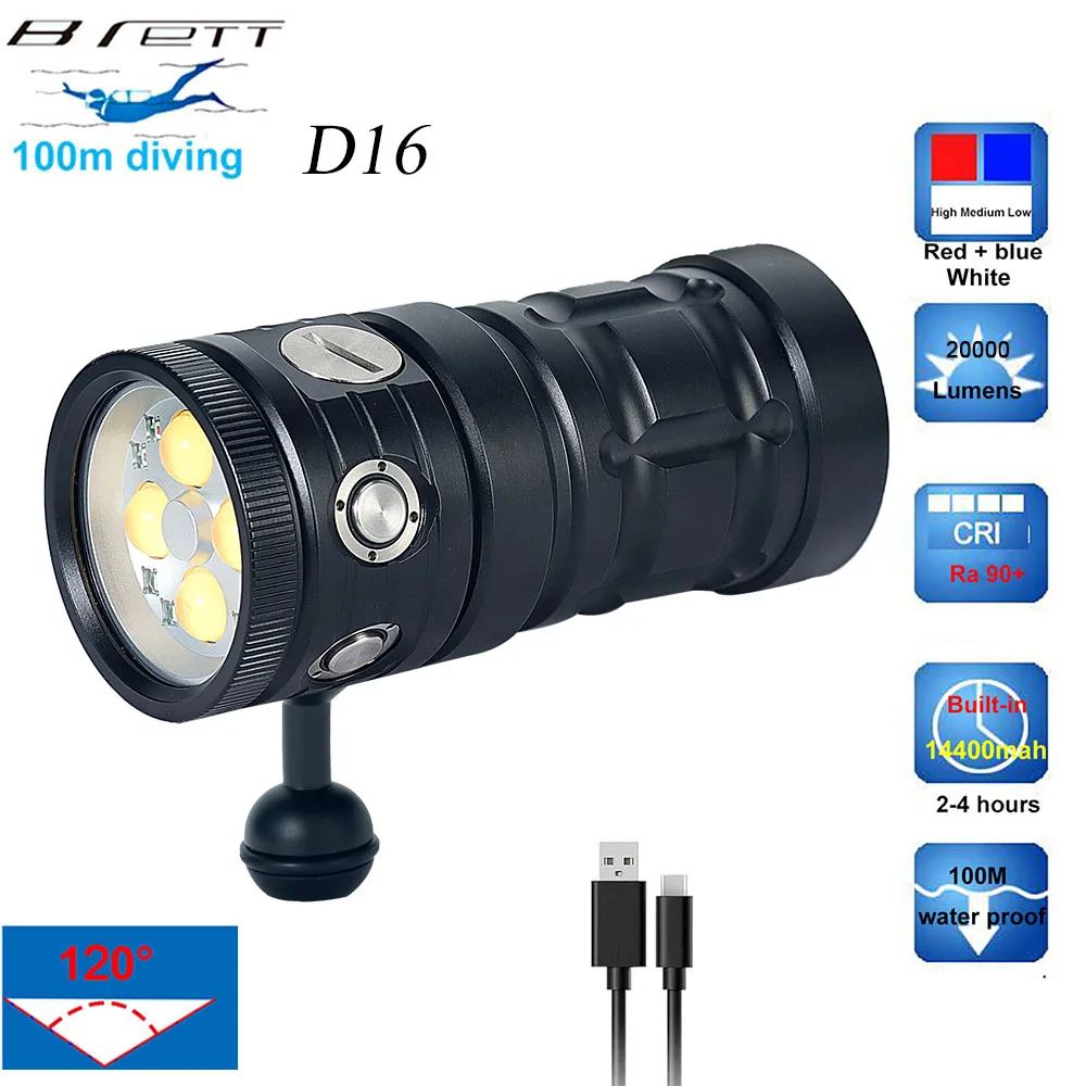 dive-light-d16-20000-lumen-scuba-diving-video-light-angolo-d'apertura-di-120-gradi-torcia-subacquea-da-100m-pho-subacqueo