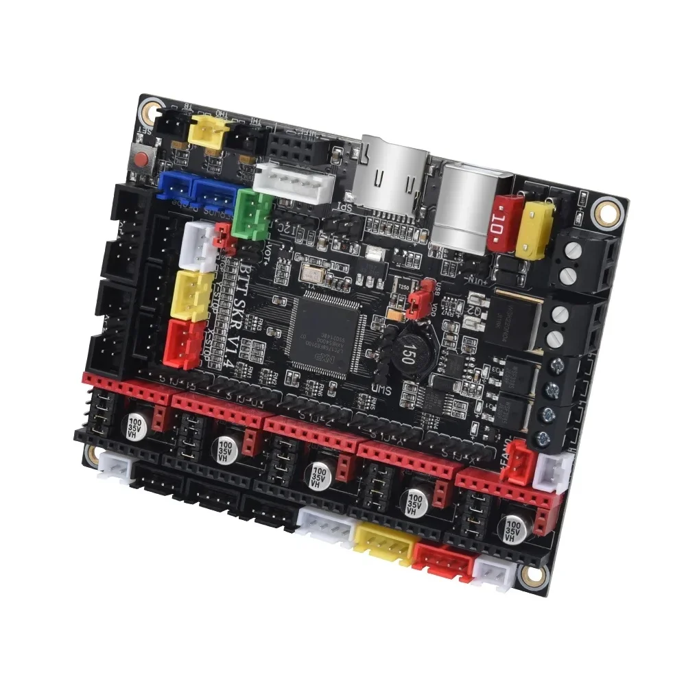 BIGTREETECH SKR V1.4 마더보드 BTT SKR V1.4 터보 제어 보드, 엔더 3 보론 2.4 3D 프린터 VS SKR 2 옥토퍼스 V1.1 용 TMC2208