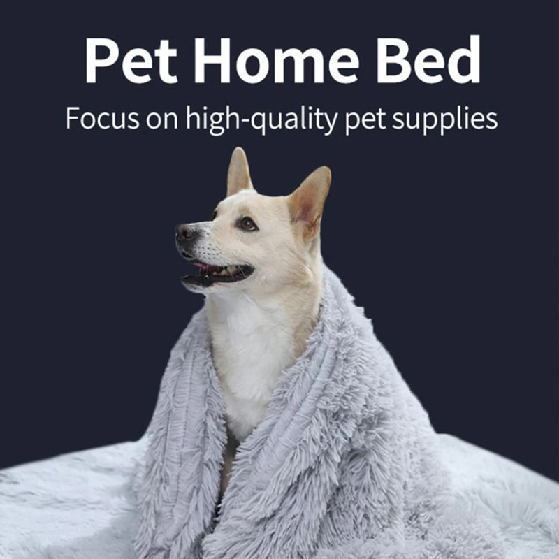 DogBlanketSoftWinterWarmMultiColorDogBedPetSuppliesDog