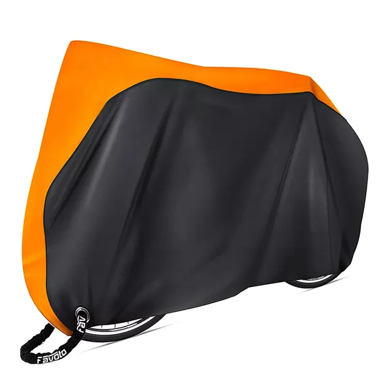 

210D with silver coating custom color Custom Logo Printing Outdoor Dust Proof Bicycle Cover Waterproof Mountain Bike Cover