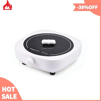 실험실용 마그네틱 교반기, 미니 실험실 교반 믹서, 휴대용 교반기 플레이트, 2L 4000RPM, EU 플러그