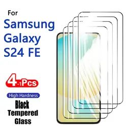 Premium Tempered Glass Screen Protector - Anti - Scratch, Case - Friendly, High Clarity - 1pcs (Black)