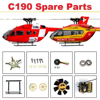 RC ERA C190 H145 RC Elicottero Pezzi di ricambio Accessori Corpo Shell ESC Lama Scheda principale Motore di coda Cuscinetto Ingranaggio Servo Albero ecc