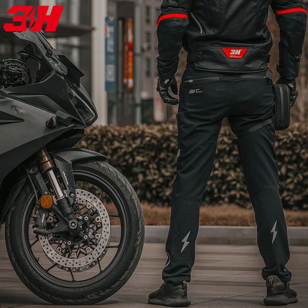 오토바이 두꺼운 긴 바지 통기성 보온성 편안한 내마모성 모토 라이딩 자전거 라이딩 긴 바지