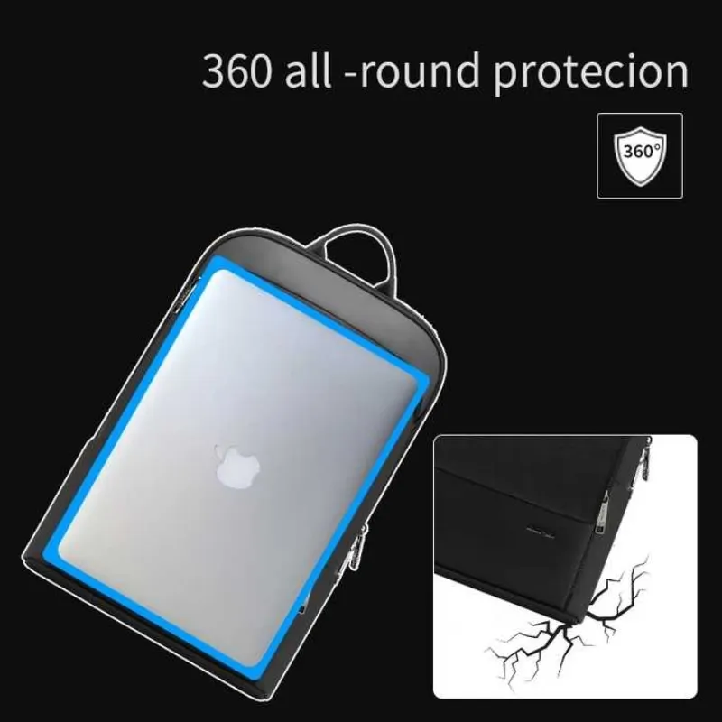 BOAPI Wholesale Bopal  In Business Office Commute Custom Light Smart 15 Inch Usb Charging Minimalist Anti Theft Slim Laptop Back 5