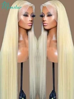 13x4 13x6 360 HD Transparent 613 couleur blond miel avant de lacet perruques de cheveux humains pour les femmes brut brésilien droite dentelle frontale perruque 2