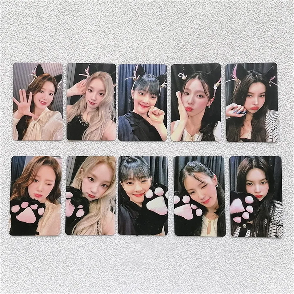 

5Pcs/Set (G)I-DLE Yuqi Minnie Soyeon ShuHua Miyeon Double Sides Printing LOMO Card Photocards Postcard For Fans Gift Collection