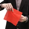 Magic Trick Props Close Up Vanish Appearing Plastic Finger Thumb Tip + Red Silk Stage Show Props Rubber Prank Toy Tool Gifts 3