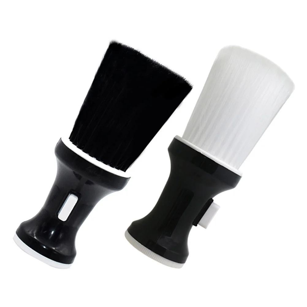

2 Pcs Body Powder Brush Barber Supplies Hair Duster Modeling for Plastic Accessories