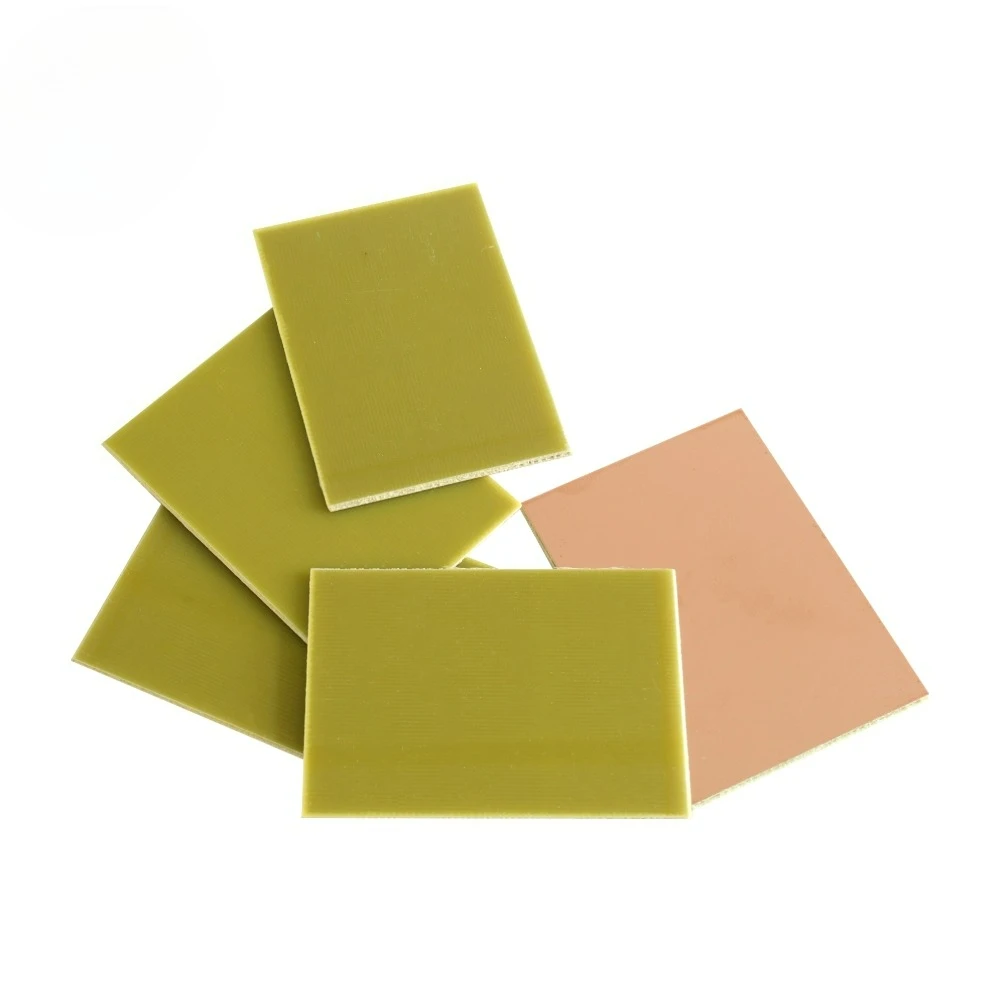 10PCS 5x7cm FR4 구리 클래드 라미네이트 단면 PCB 프로토타입 보드 회로 기판 키트 DIY 전자 및 납땜 프로젝트용