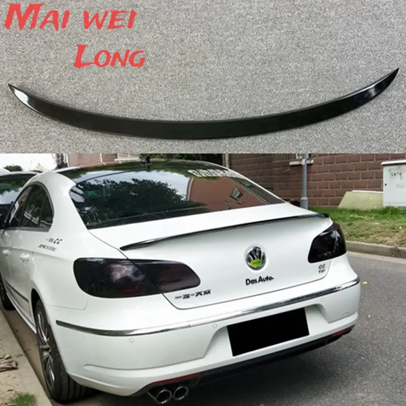 

Для Volkswagen VW Passat CC 2009-2016 Авто ABS пластик Неокрашенный задний Багажник крыло губа спойлер автомобильные аксессуары