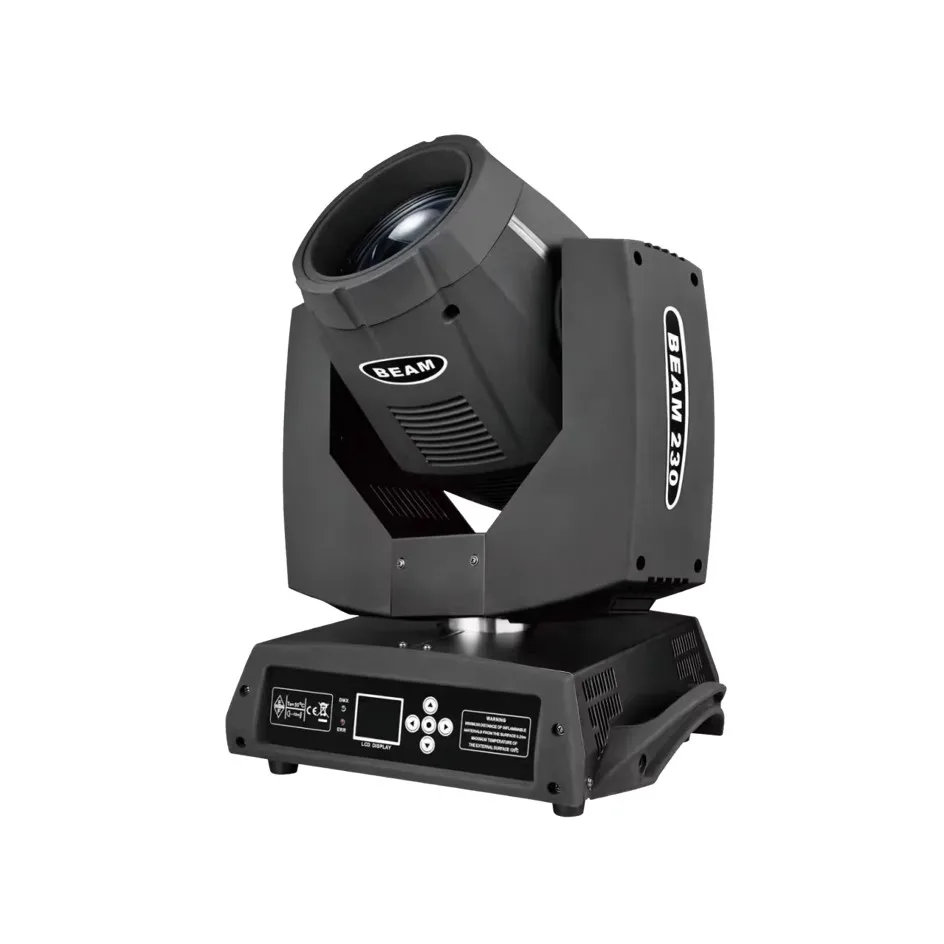 Haz de Lira 230W 7R luz con cabezal móvil estuche de vuelo haz 7R estuche de vuelo haz de cabeza móvil 7R haz 230W haz DJ Disco 230W 7R