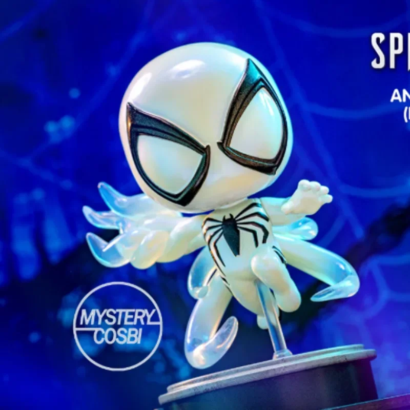 thumbnail image 1 of HotToys Marvel Spider Man 2 Venom Cosbi Mini Muñeca Figuras de acción coleccionables Modelo de PVC Gk Anime Decoración periférica Juguete de regalo, 1 of 5