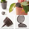 100 Pcs/pack Plant Fertilizer Baskets With Lid Cultivate Park Root Nursery Pots Bonsai Agriculture Aquarium Porta 2