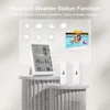 Tuya Smart Digital Indoor/Outdoor Forecast Hygrometer Temperature Sensor with Tuya Big LCD Screen WIFI Weather Station 6