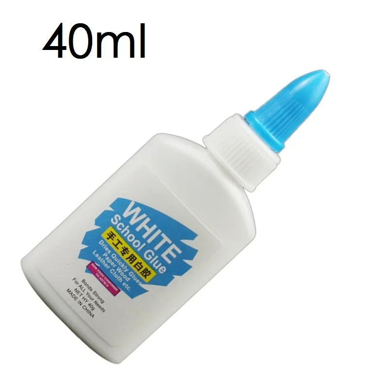 40 גרם 250 גרם דבק לבן בעבודת יד מקלות נייר מליטה ילדים עבודת נייר מכתבים לתלמיד נייר מתנה לבית הספר לספק כלי דבק ביתי