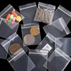 Clear Mini Zip Lock Grip Plastic Bags Resealable Thick PE Self Sealing Small Package for Food, Candy Nut Beans, Jewelry, 1000Pcs 3