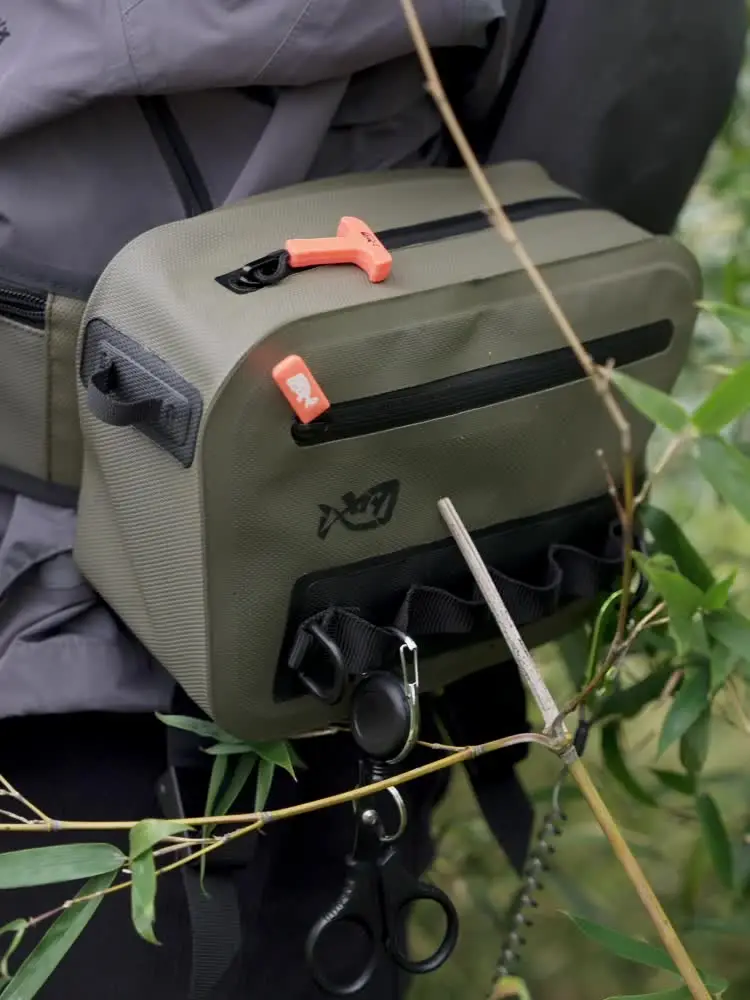 Linnhue-防水釣り道具バッグ,屋外ウエストファニーパック,クロスボディ