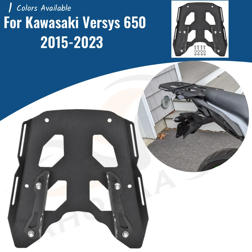 가와사키 베르시스 650 2015-2024 후면 러기지 랙 브래킷, 지지대 오토바이 캐리어 선반 거치대, Versys650 액세서리  Best5 가와사키 베르시스 650 2015-2024 후면 러기지 랙 브래킷, 지지대 오토바이 캐리어 선반 거치대, Versys650 액세서리  Best5