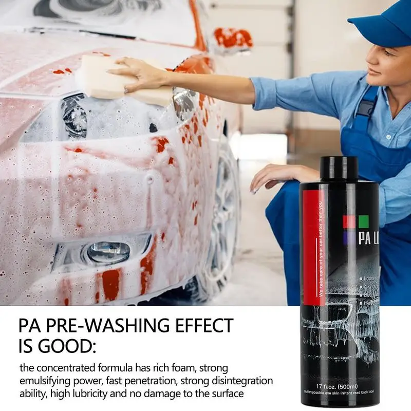 

Car Shampoo Auto Cleaning Liquid Agent High Foaming Car Wash Liquid Deep Cleaning Car Water Wax Varnish Nourishing Protection