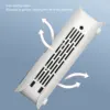 Nail Vacuum Dust Collector Strong Suction Quiet White Nail Fan Dust Collector 60W Stepless Speed Adjustable for Nail Polishing 6
