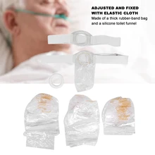 100 pces saco descartável da colostomia skinskinlimpeza amigável colostomia bolsa saco anal drainable sistema de uma peça sacos da colostomia